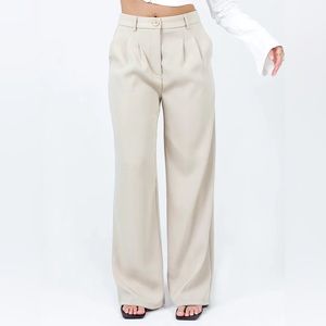Princess Polly Archer Pants Taupe